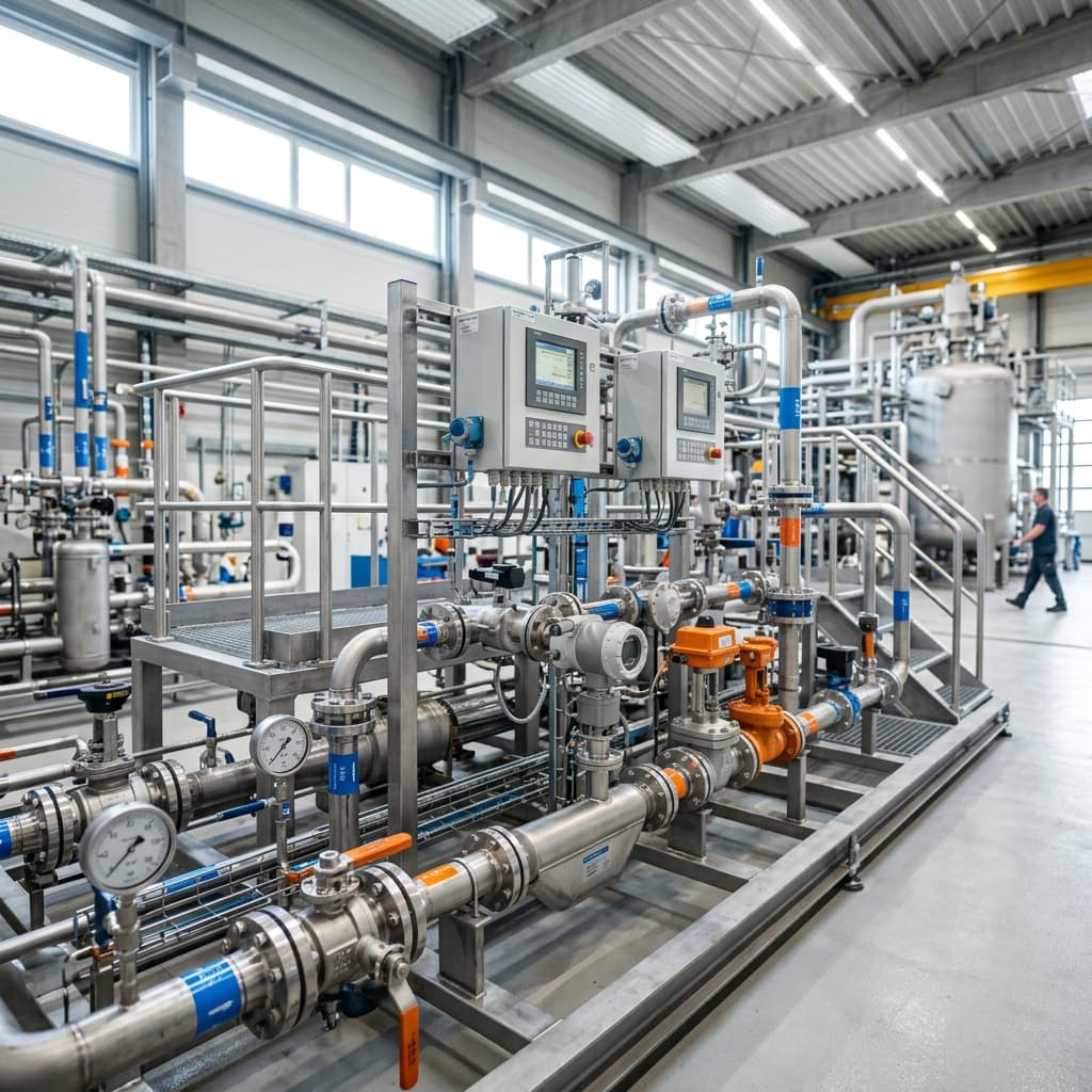 Industrial metering skid system — OGS Metering Integrity